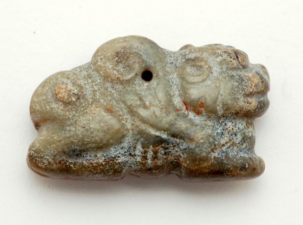 Appraisal: Small jade incense holder carved in the shape of a