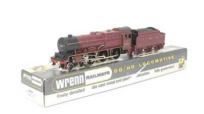 Appraisal: Wrenn W ins - - LMS lined maroon Royal Scot