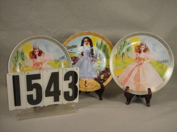 Appraisal: Lot of Barbie Limited Edition Collectors Plates by Enesco including