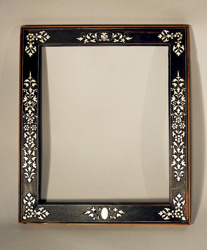 Appraisal: Small Italian collectors frame Small Italian collectors frame with rich