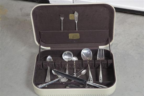 Appraisal: PARTIAL SET OF INTERNATIONAL STERLING SILVER FLATWARE Spring Glory pattern