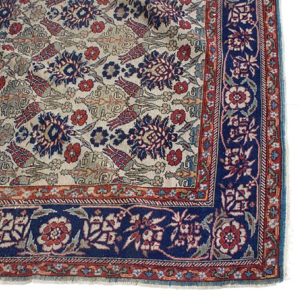 Appraisal: A Turkish carpet size approximately ft in x ft in