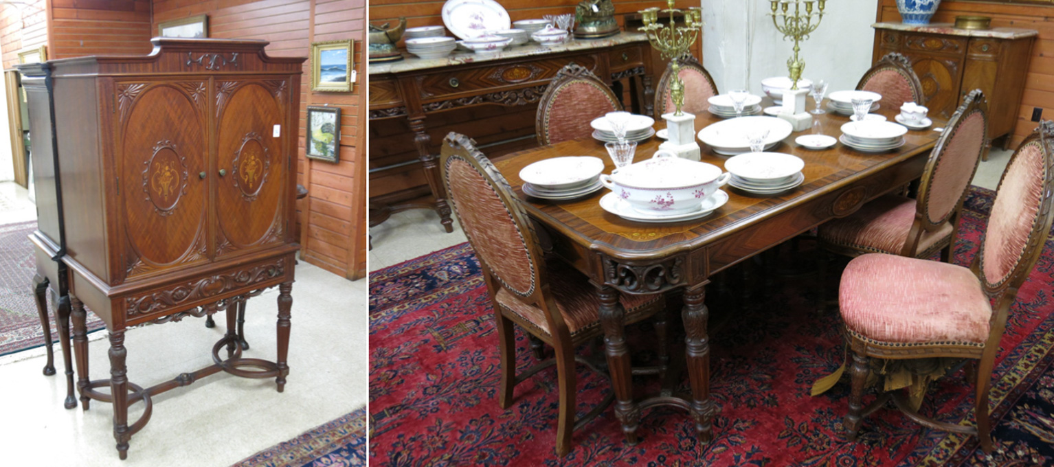 Appraisal: TEN-PIECE LOUIS XVI STYLE DINING ROOM FURNITURE SUITE American c