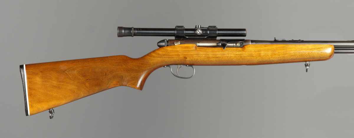 Appraisal: Remington Rifle Model - Cal w scope Overall L ''E