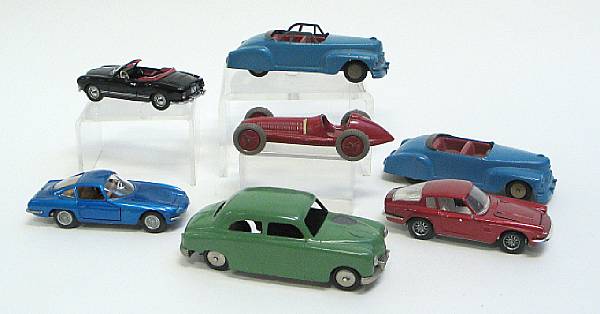 Appraisal: Italian Cars amp Trucks Lot of Italian rd scale vehicles