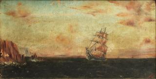 Appraisal: J H Martin English th C Depicting a clipper ship