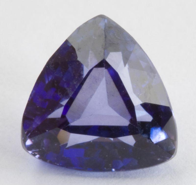 Appraisal: Carat Trillion Cut Tanzanite Stone fine quality eye clean very