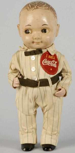 Appraisal: Plastic Coca-Cola Buddy Lee Doll Description Missing hat and uniform