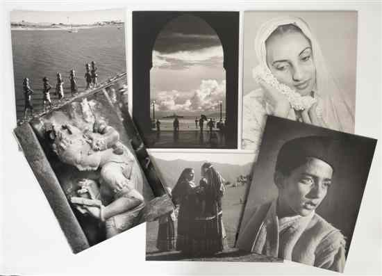 Appraisal: A Portfolio of Pictures from India comprising photographs of portraits