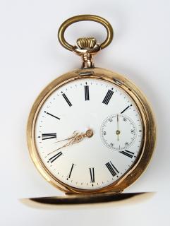 Appraisal: k yellow gold hunting case pocketwatch k yellow gold hunting