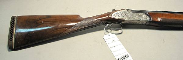 Appraisal: A gauge Castellani o u shotgun Serial no gauge inch