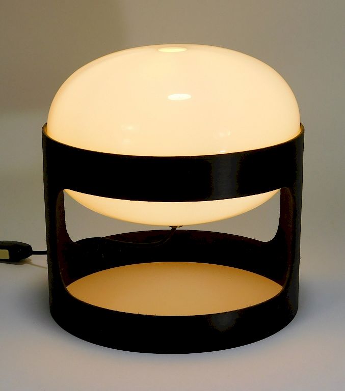 Appraisal: Black KD Table Lamp by Joe Colombo for Kartell Joe