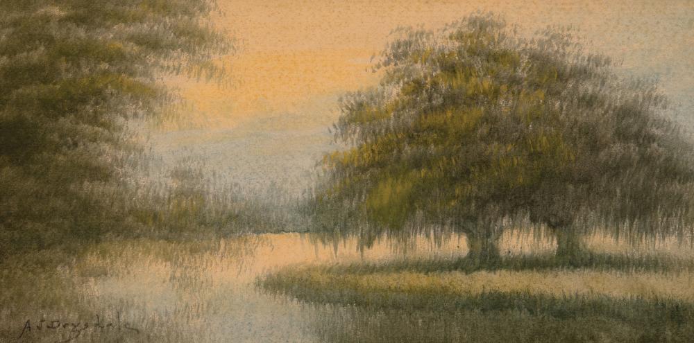 Appraisal: Alexander John Drysdale American New Orleans - Bayou Scene with