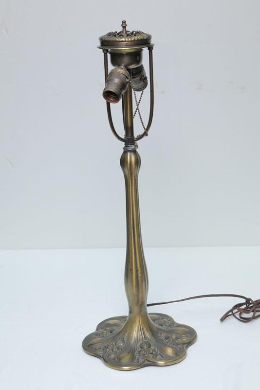 Appraisal: HANDEL LAMP BASE A double socket lamp base having a