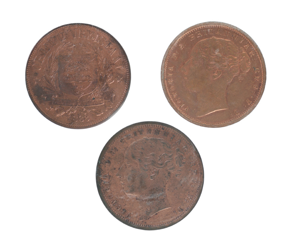 Appraisal: IMPORTANT SOUTH AFRICAN WORLD COINS As cataloged by the collector