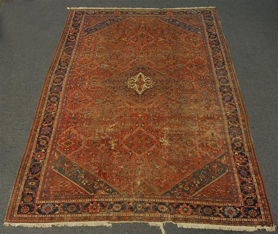 Appraisal: MAHAL CARPET Persia circa feet inches x feet