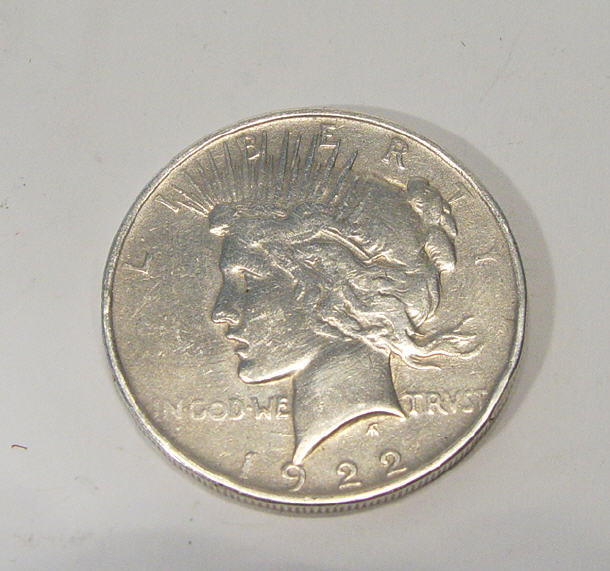 Appraisal: American one dollar silver coin