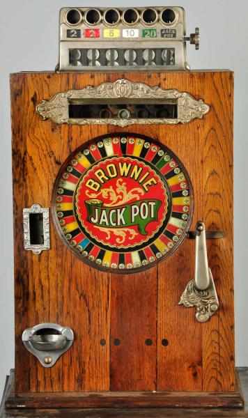 Appraisal: Watling Brownie Jackpot Color Wheel Description A later version of