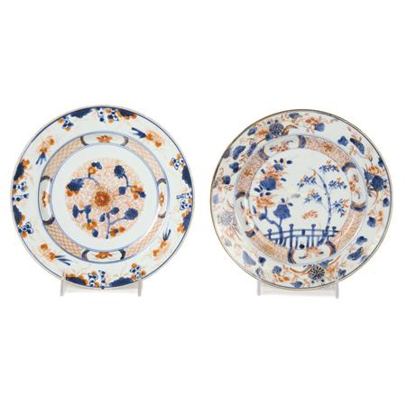 Appraisal: Two Chinese Imari Porcelain Dishes Estimate -