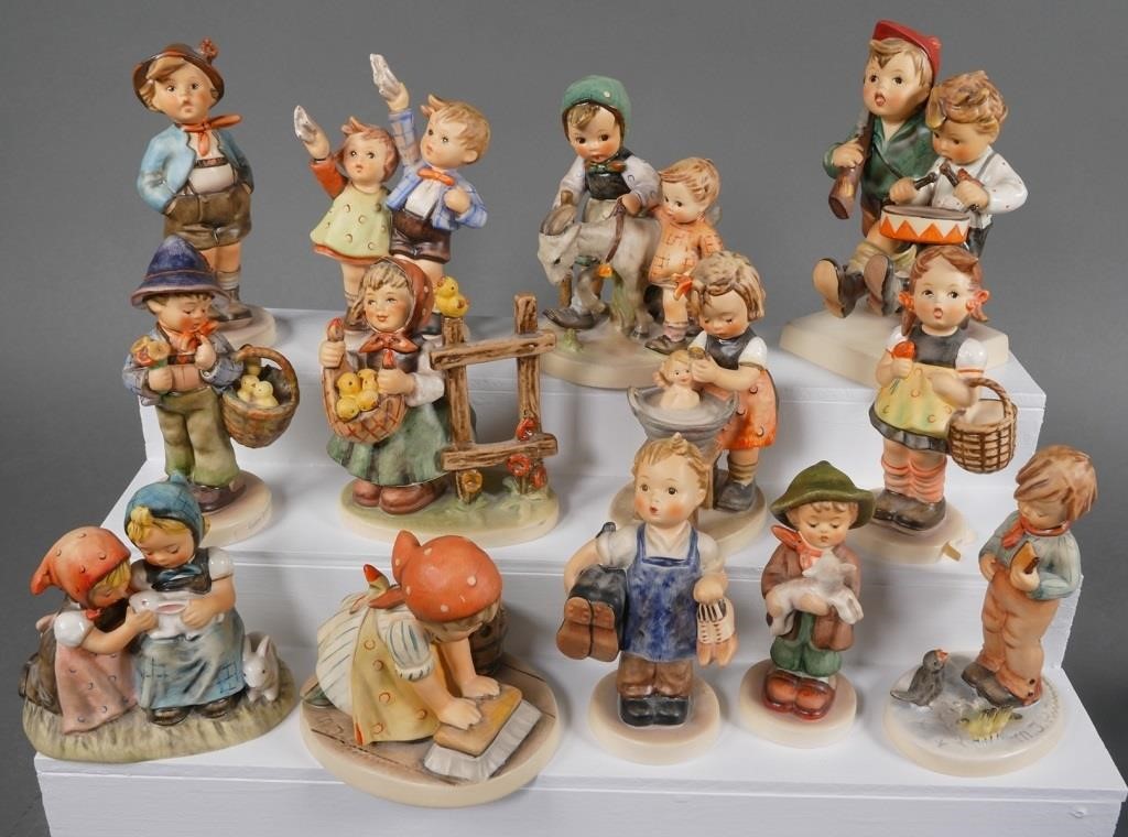 Appraisal: Collection of Hummel figurines TMK- Hummels included Volunteers Hum I