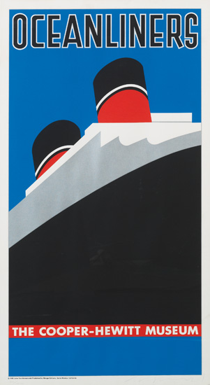 Appraisal: JOHN HAMERSVELD - OCEANLINERS THE COOPER-HEWITT MUSEUM x inches x