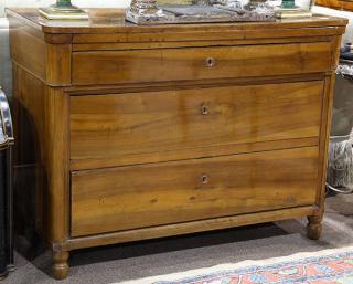 Appraisal: French Directoire fruitwood buffet French Directoire fruitwood buffet mid th