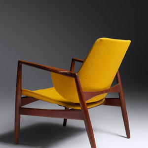 Appraisal: Ib Kofod-Larsen Danish - Lounge Chair c Carlo Gahrn Denmark