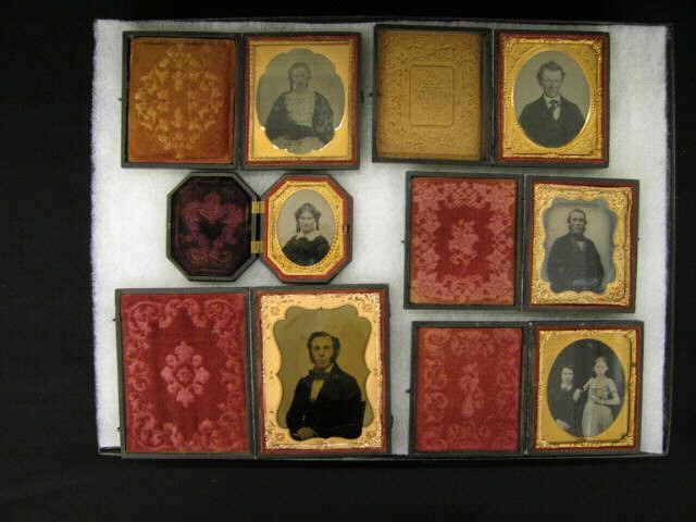 Appraisal: Ambrotypes in cases