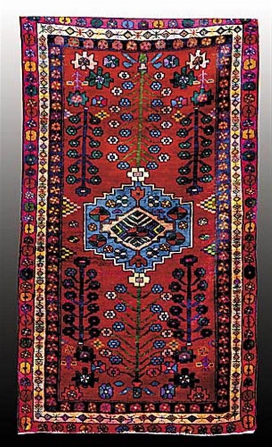 Appraisal: Afshar carpet ' x '