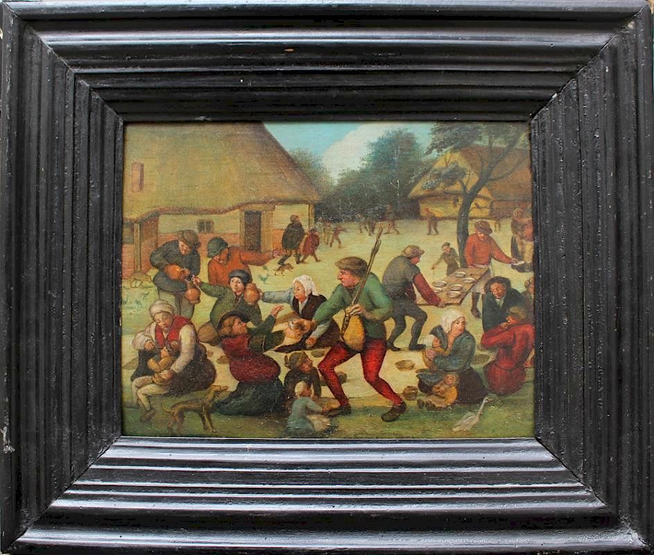 Appraisal: Pieter Brueghel the Younger - -school Pieter Brueghel the Younger