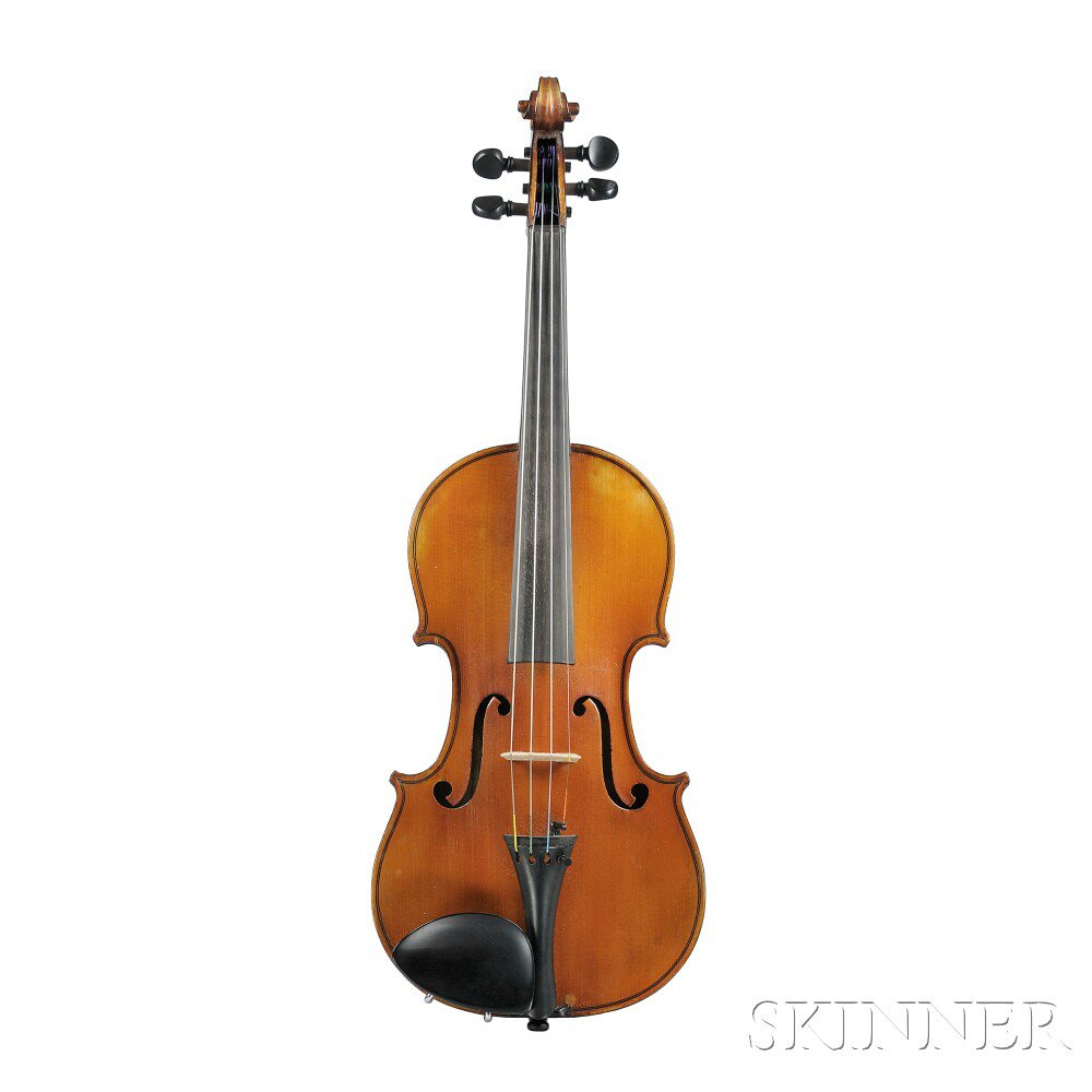 Appraisal: Modern French Violin Laberte-Humberte-Freres Mirecourt labeled LABERTE-HUMBERTE-FRERES No length of