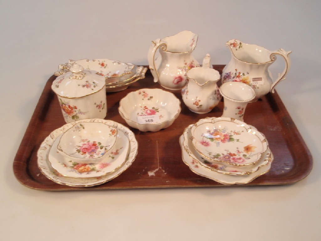 Appraisal: A quantity of Royal Crown Derby 'Derby Posies' tea ware