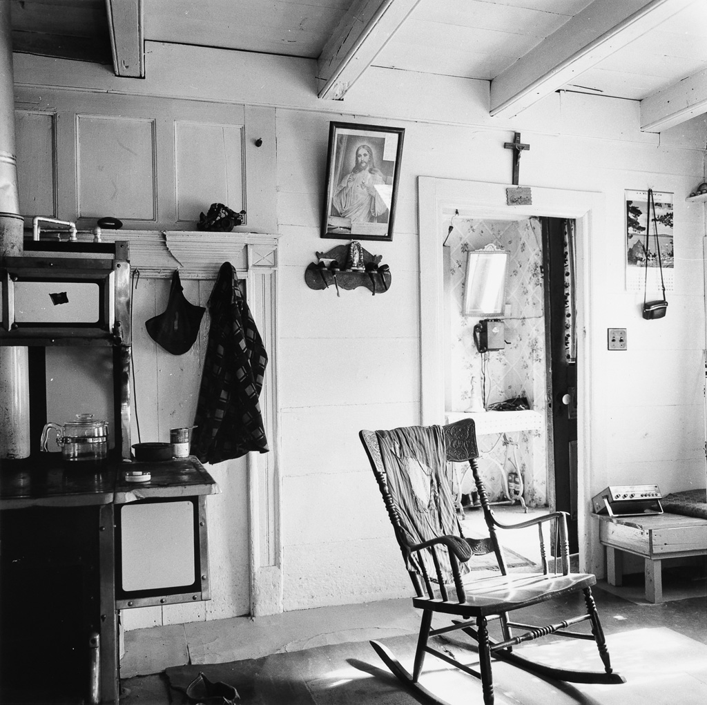 Appraisal: WALKER EVANS - Fisherman's House Interior Kitchen Nova Scotia Silver