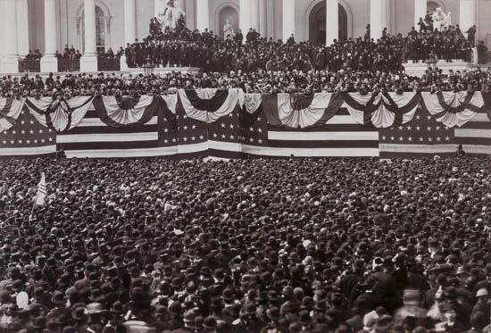 Appraisal: JARVIS JOHN F - Inauguration of President Cleveland Albumen print