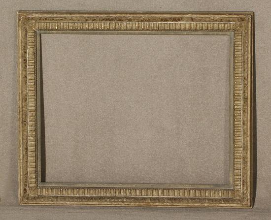 Appraisal: Neoclassical Style Gray-Washed Gilt Composition Wood Frame th Century Sight