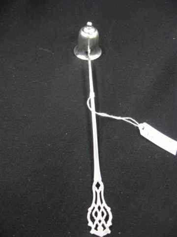 Appraisal: Lunt ''Chippendale'' Sterling Silver Candle Snuffer '' long excellent no