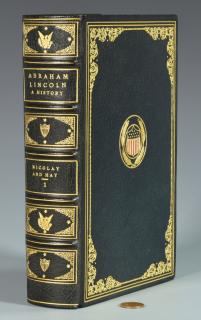 Appraisal: Abraham Lincoln Pardon Book and Author Autographs President Abraham Lincoln