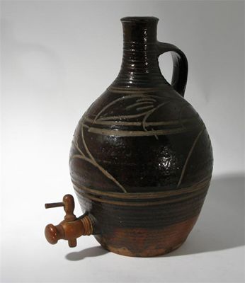 Appraisal: An early Winchcombe Pottery cider jar by Michael Cardew glazed