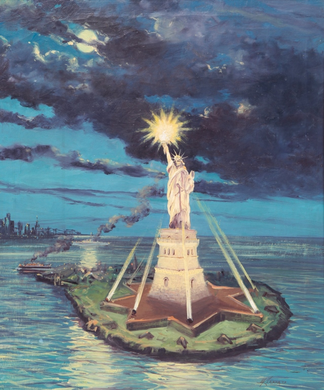 Appraisal: STATUE OF LIBERTY BY JEROME JAROSLAV KLAPKA Illinois California -