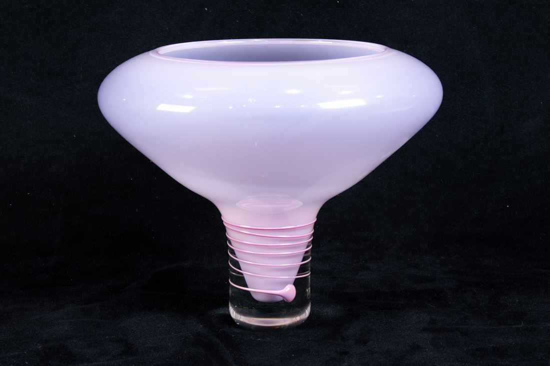 Appraisal: LAURIE THAL ART GLASS VASE Laurie Thal art glass vase