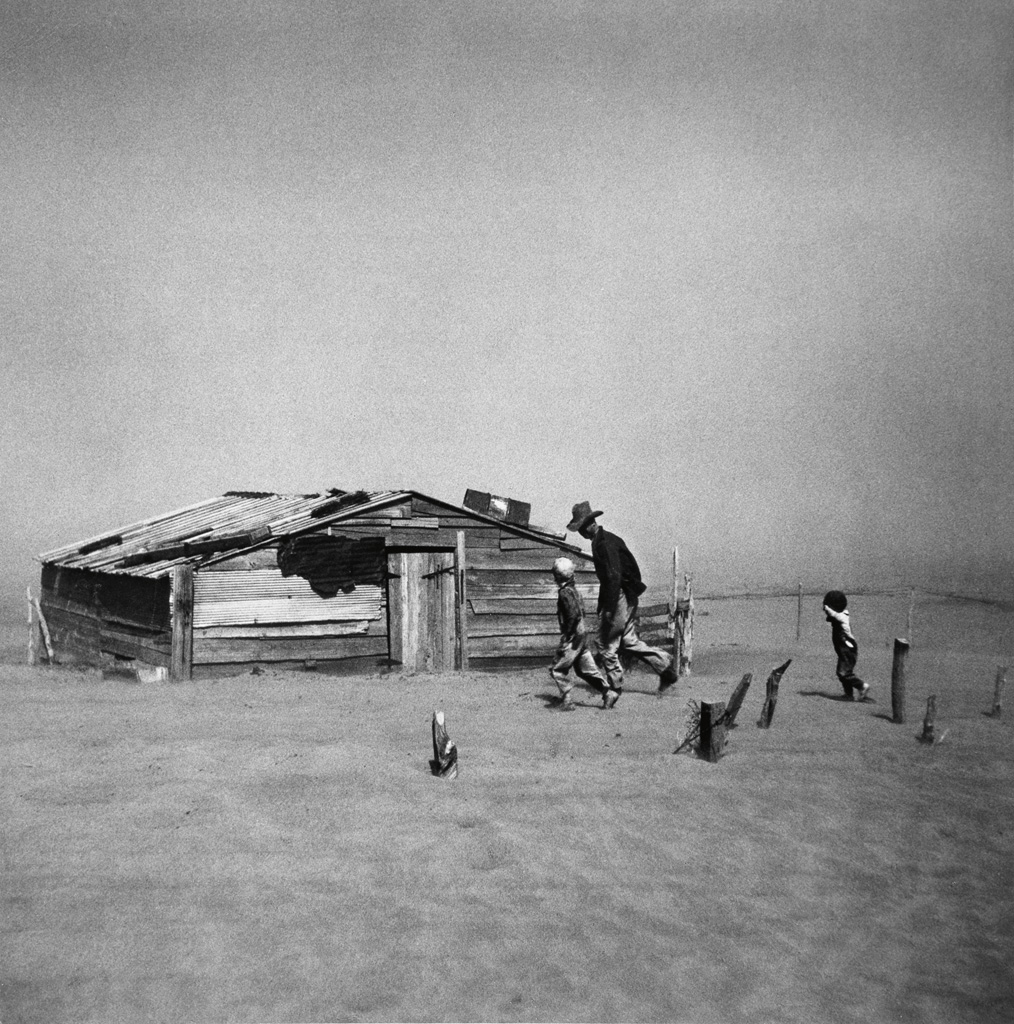 Appraisal: ROTHSTEIN ARTHUR - Dust Storm Cimarron County Oklahoma Silver print