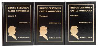 Appraisal: Cervon Bruce Bruce Cervon s Castle Notebooks Tahoma Calif L