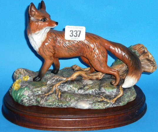 Appraisal: Royal Doulton The Fox DA from the Wildlife Collection on