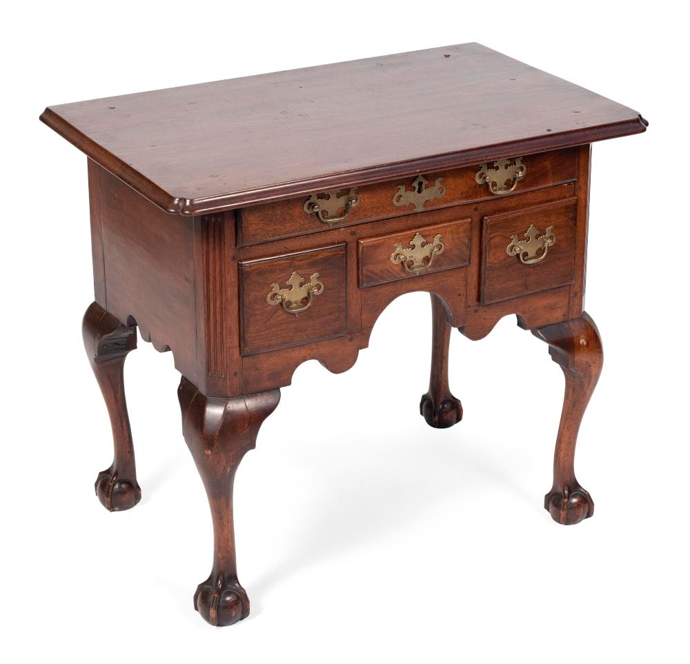 Appraisal: CHIPPENDALE LOWBOY CIRCA HEIGHT WIDTH DEPTH CHIPPENDALE LOWBOY Circa In