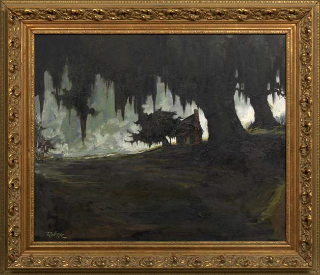 Appraisal: George Rodrigue American Louisiana b Early Evening View of a