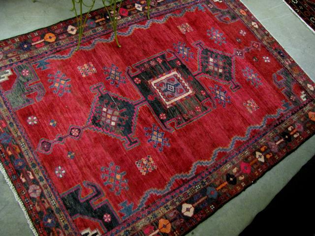 Appraisal: Persian Handmade Rug Kazak x