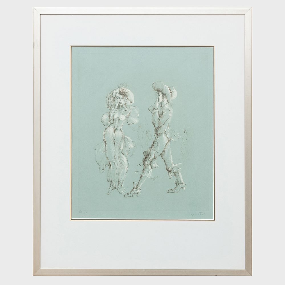 Appraisal: Leonor Fini - Six Works Six etchings in colors on