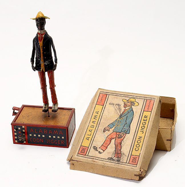 Appraisal: Black Memorabilia Toy Exclusive on Bidsquare An Alabama Coon Jigger