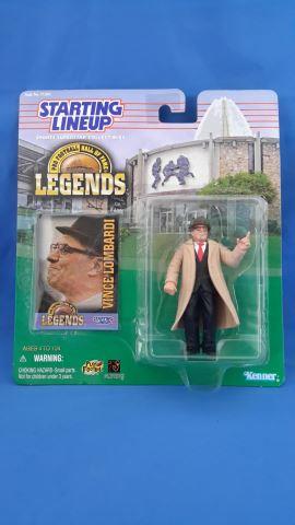 Appraisal: Starting Lineup Legends Vince Lombardi Figure Pro Football Hall of