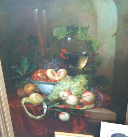 Appraisal: Manner of Jan Davidsz de Heem Still life of fruit